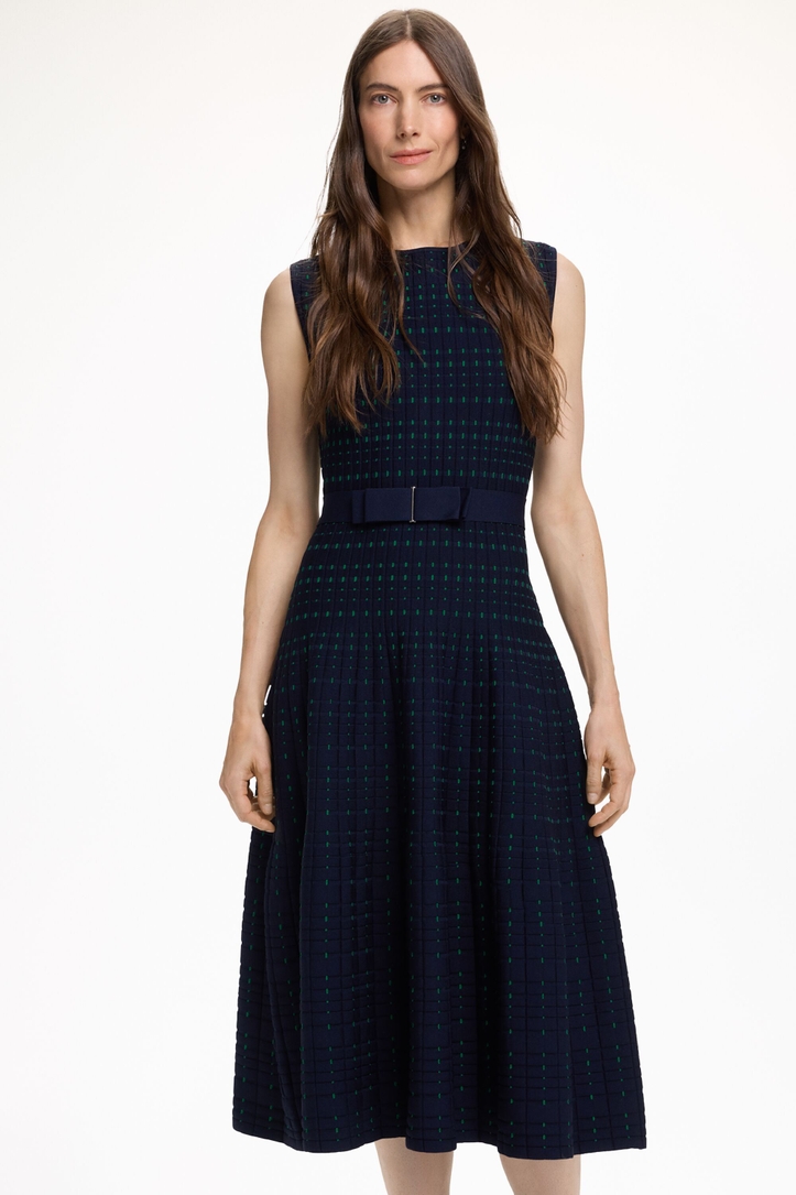 Lacito Insignia Jacquard Knit Dress
