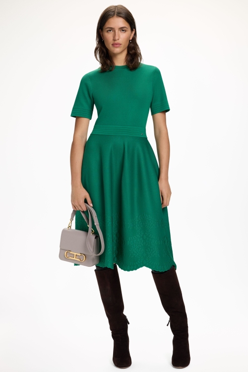 JASMINE JACQUARD DRESS