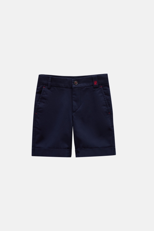 MICRO TWILL REGULAR FIT BERMUDA SHORTS