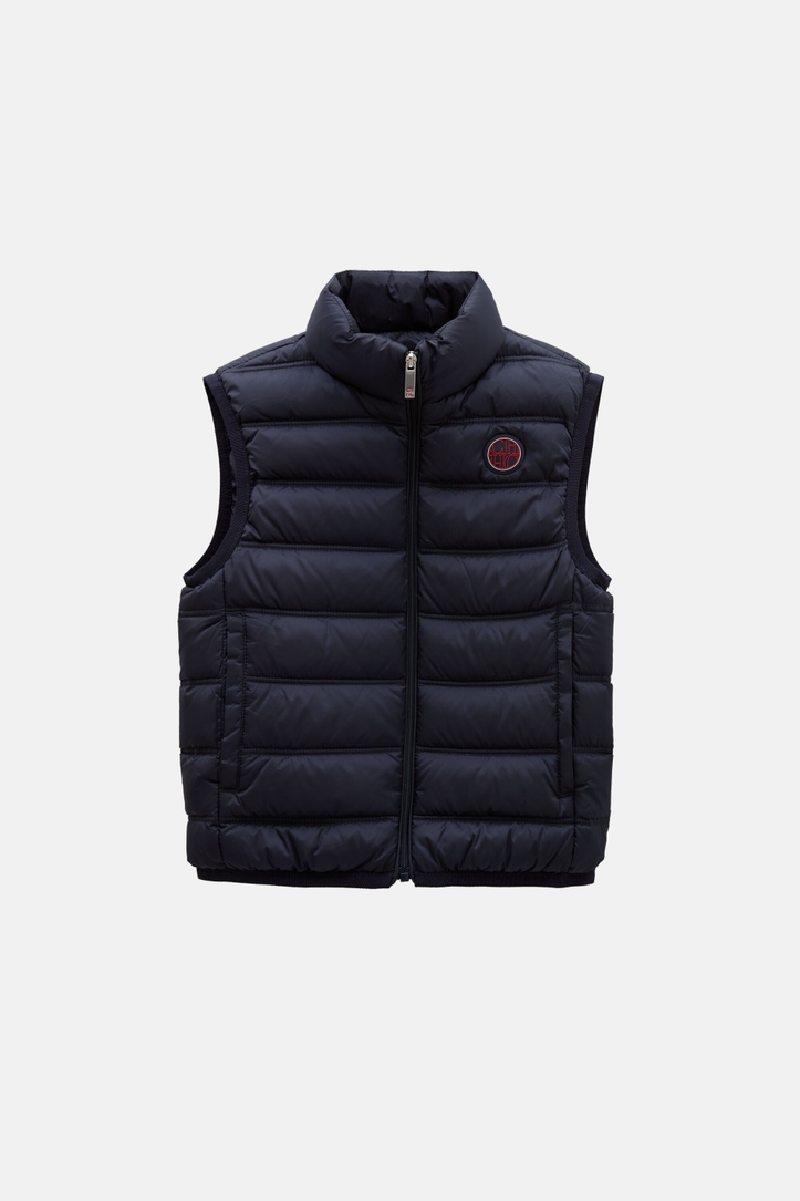 Quilted Nylon Down Vest