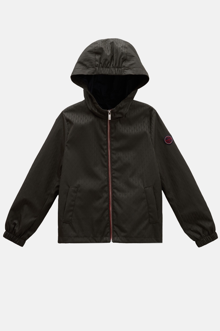 Cortavientos de Nylon con Jacquard CH