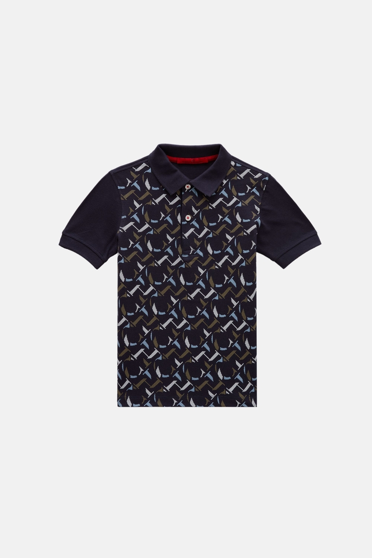 CH Print Piqué Polo Shirt
