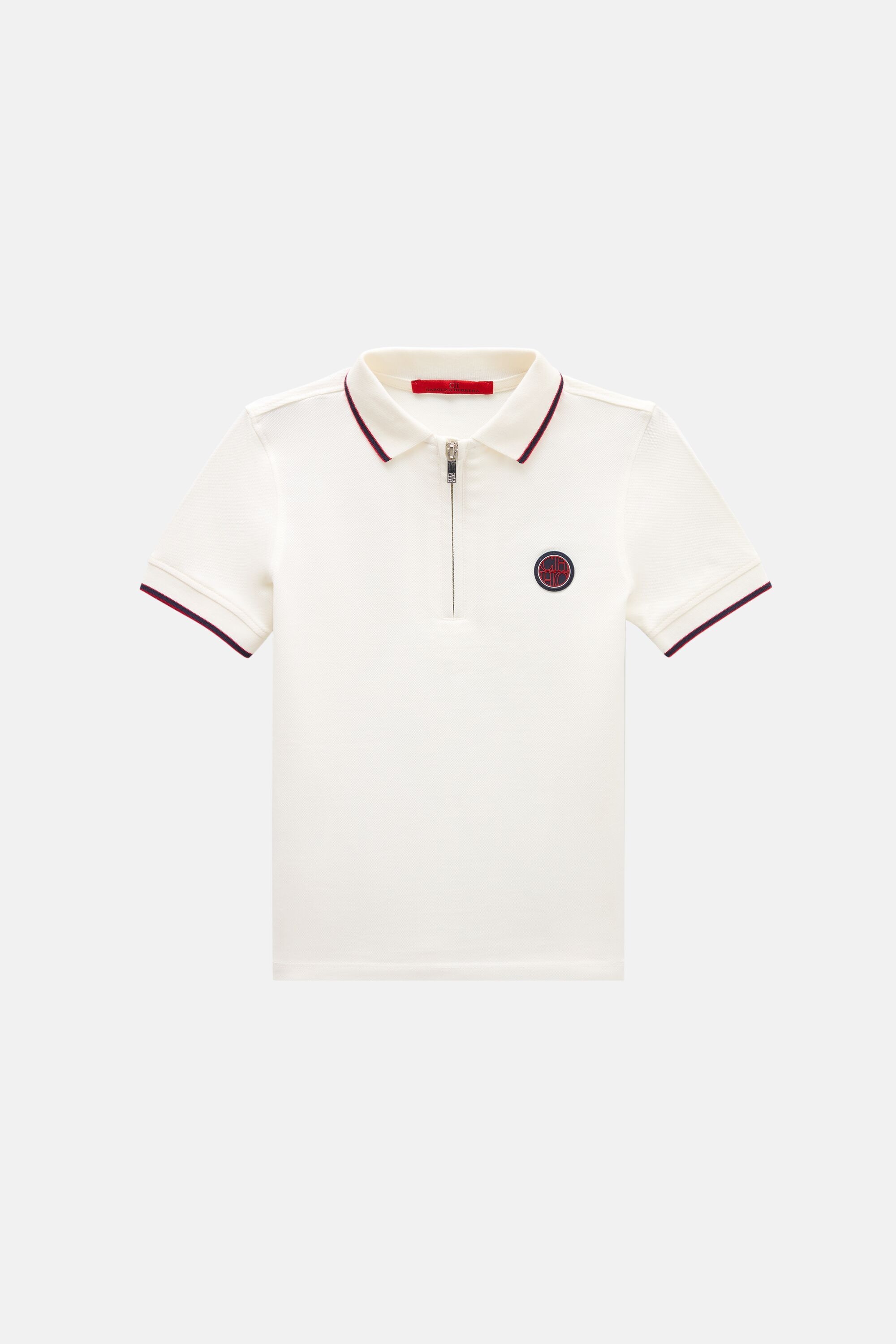 Piqué Half-Zip Polo Shirt