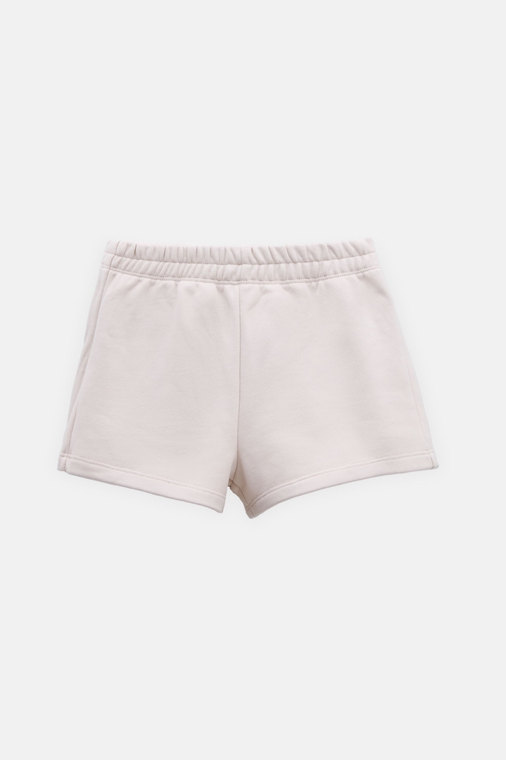 Fleece Straight-Leg Short Pants