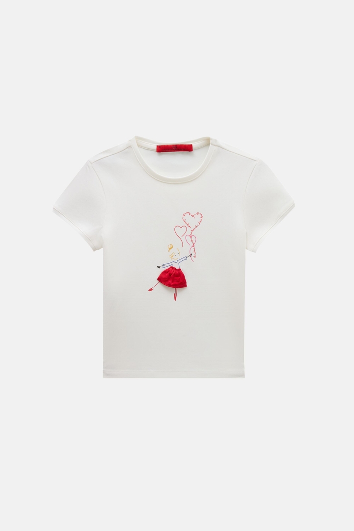 Flocked T-Shirt