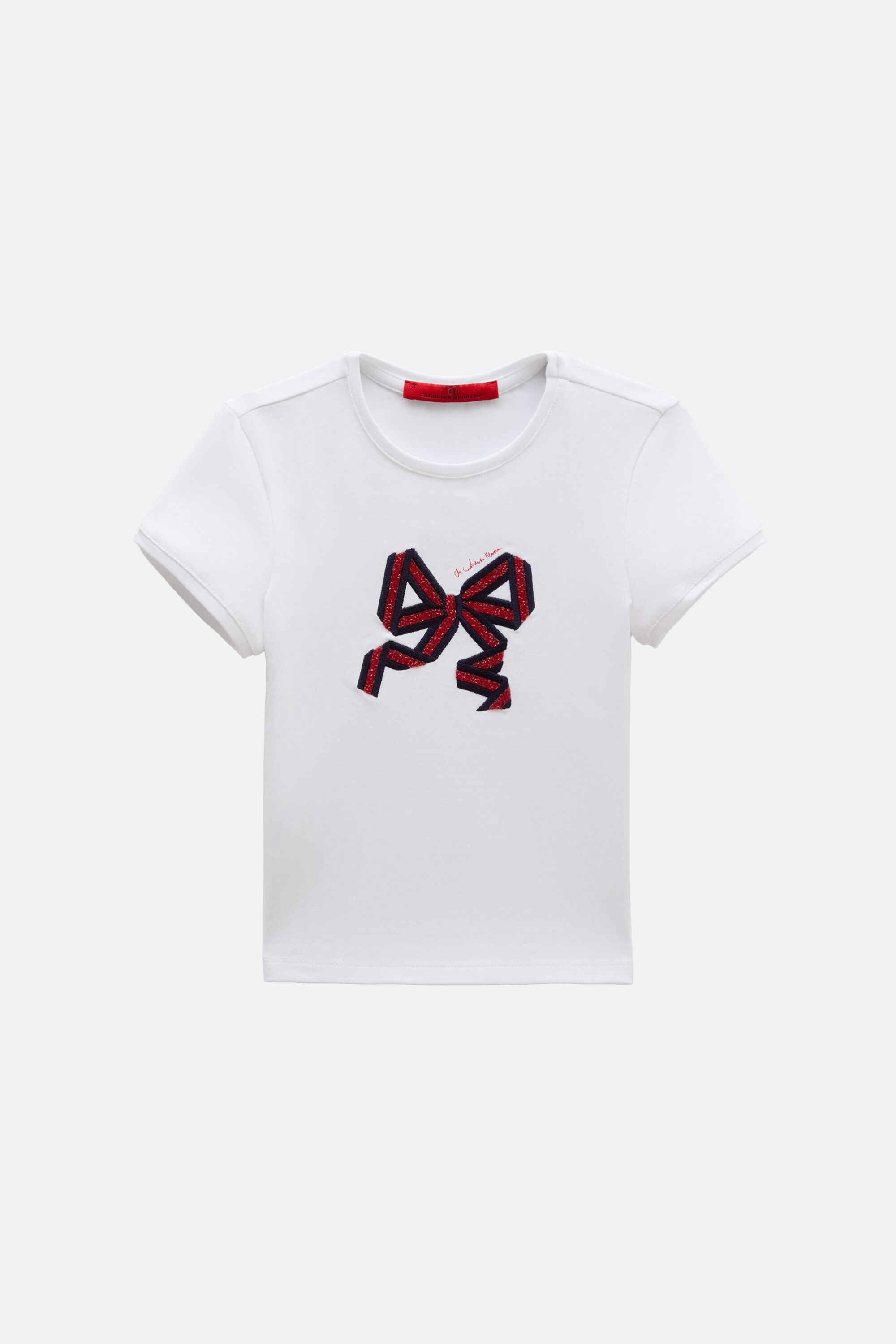 Bow-Detailed T-Shirt