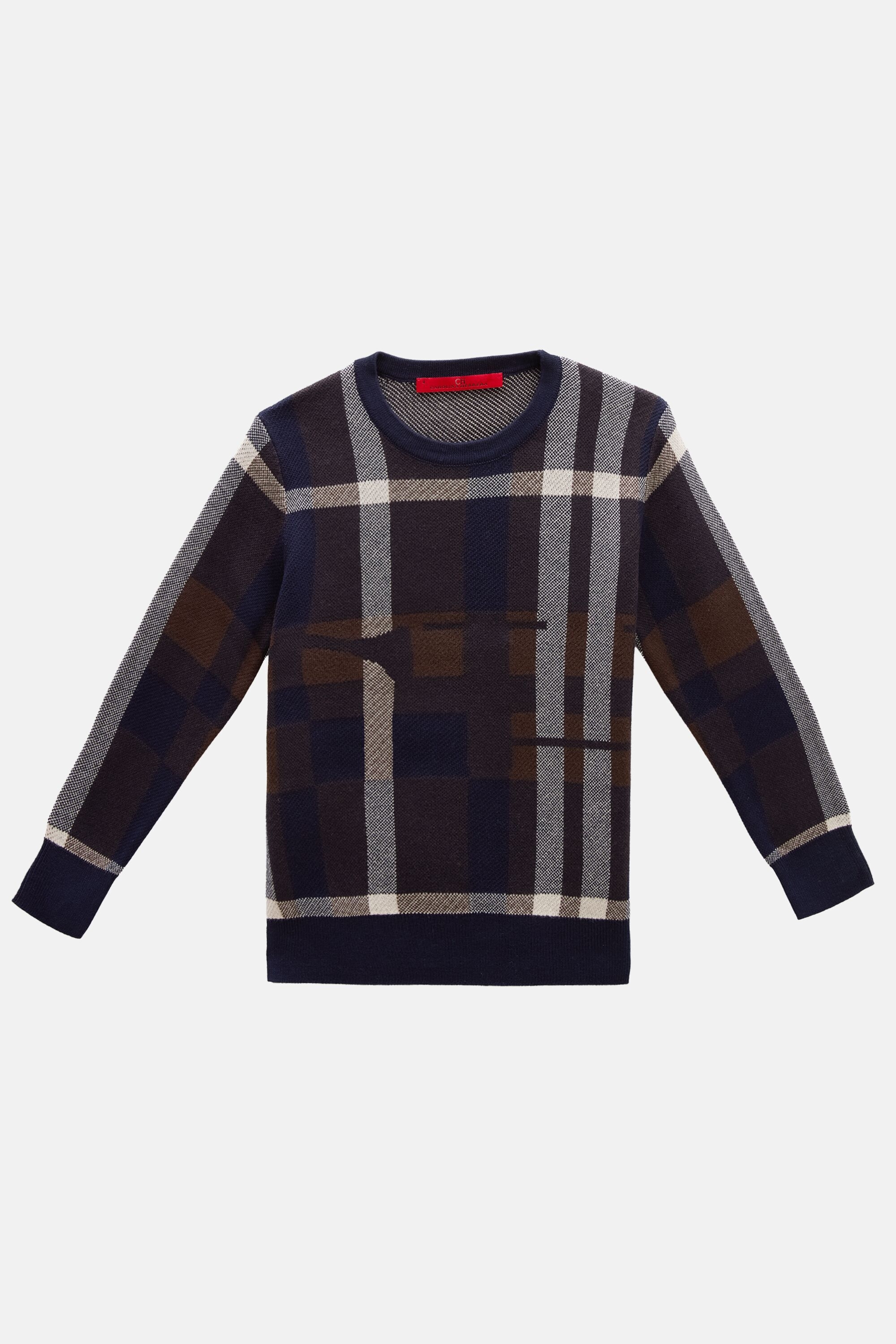 CHartan Cotton Jacquard Sweater