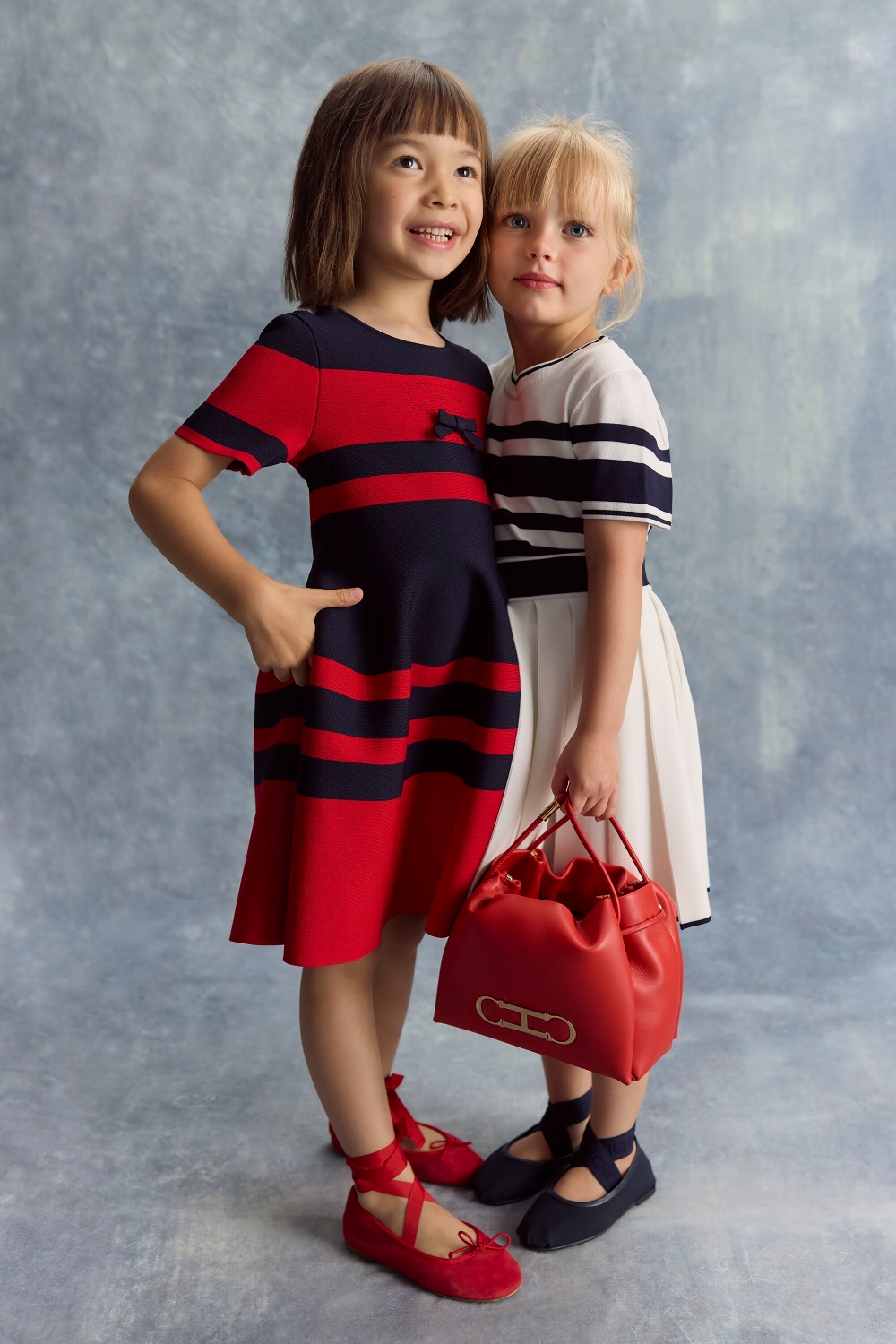 STRIPED JACQUARD KNIT DRESS