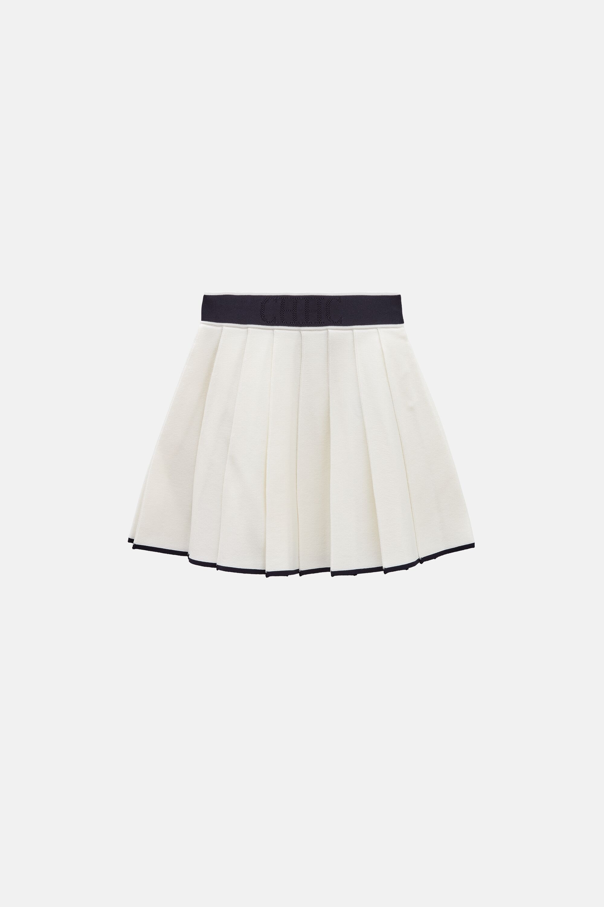 Falda de Tablas de Jacquard