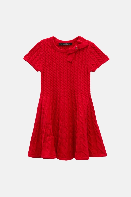 EIGHT-SHAPED KNIT DRESS