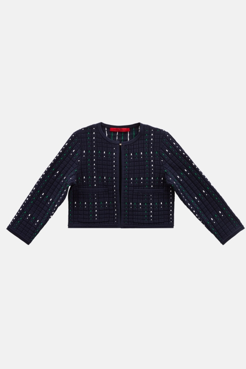 CHAQUETA DE PUNTO JACQUARD