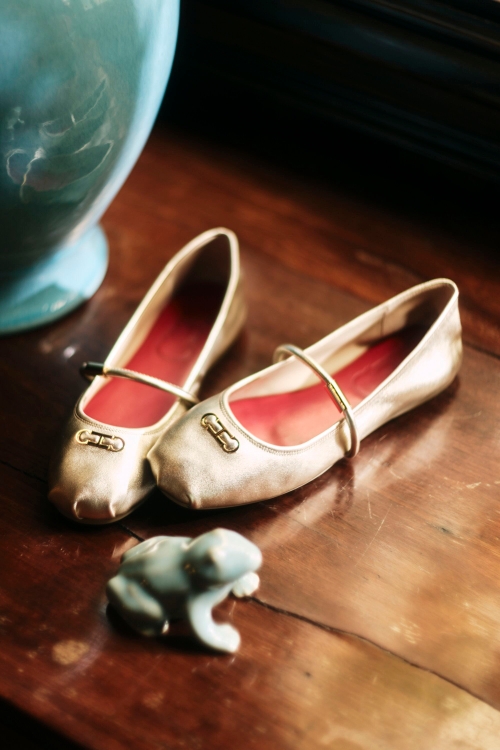 INITIALS INSIGNIA SOFT BAILARINA MARY JANE DE PIEL