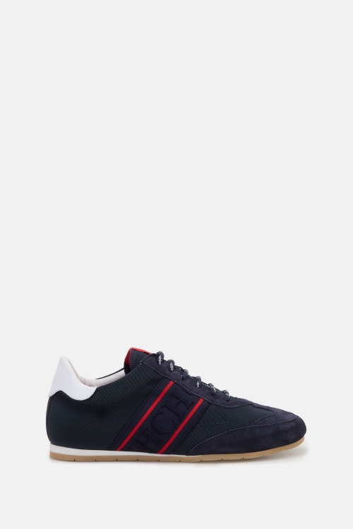 CH TAPE CANVAS AND LEATHER SNEAKERS