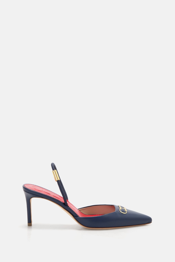 Initials Insignia Soft 65 Leather Slingback Pumps
