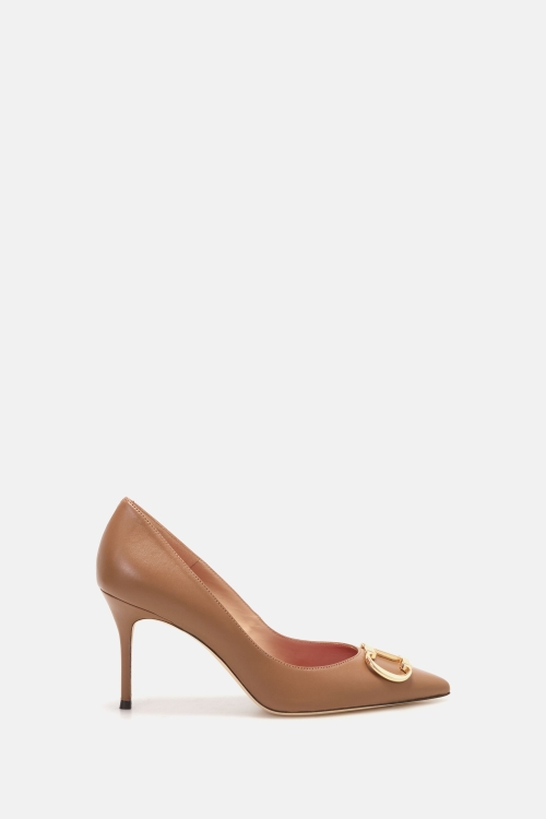 INITIALS INSIGNIA 80 LEATHER PUMPS