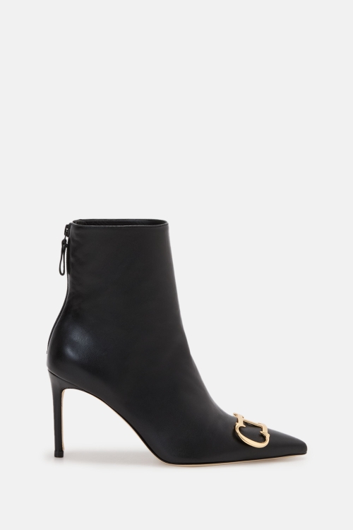 INITIALS INSIGNIA 80 LEATHER ANKLE BOOTS