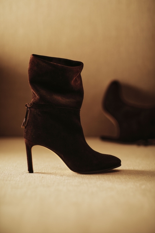 FUSTA INSIGNIA 80 LEATHER ANKLE BOOTS