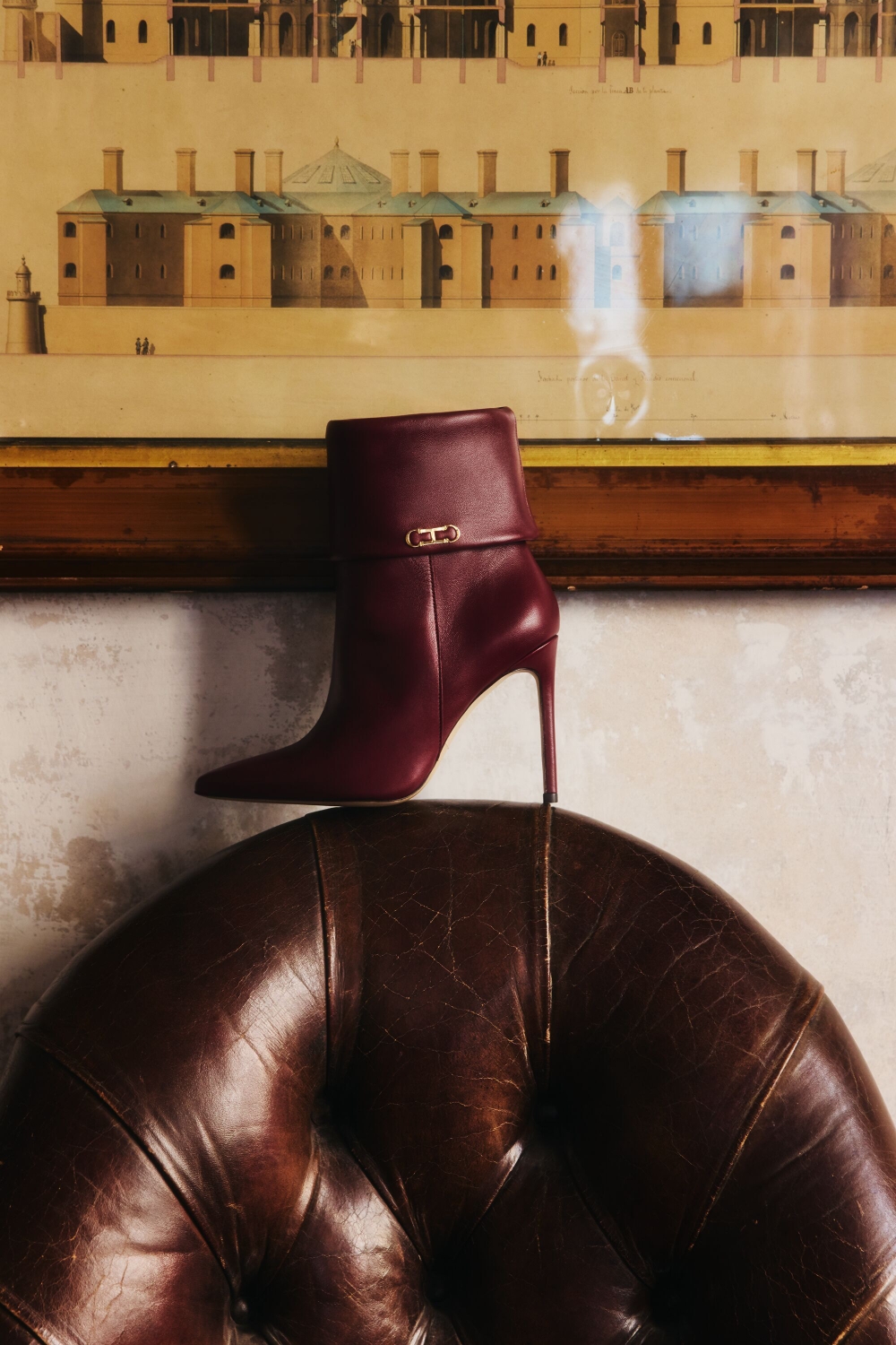 INITIALS INSIGNIA SOFT 100 LEATHER ANKLE BOOTS