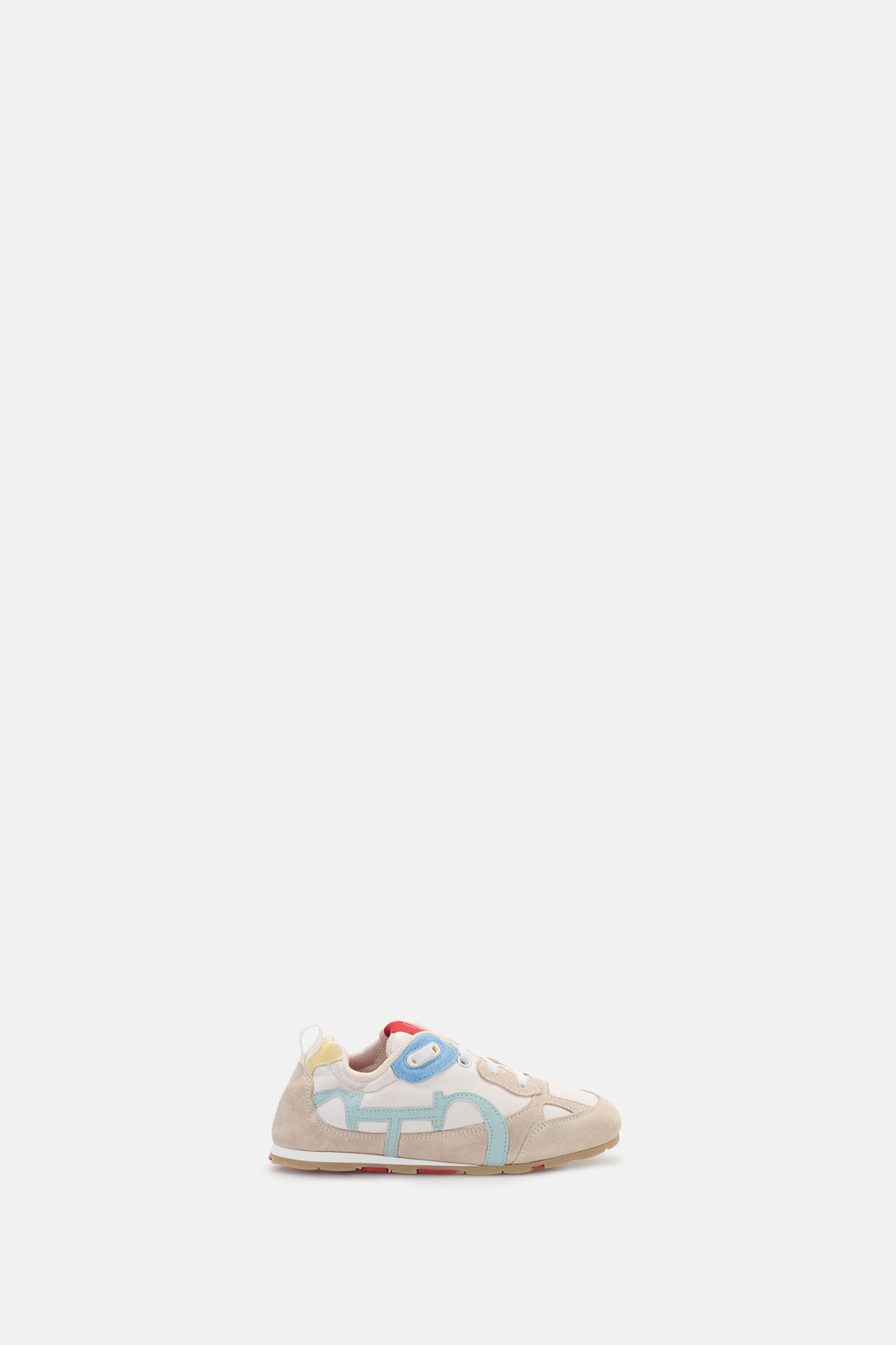 Initials Insignia Suede and Nylon Runners