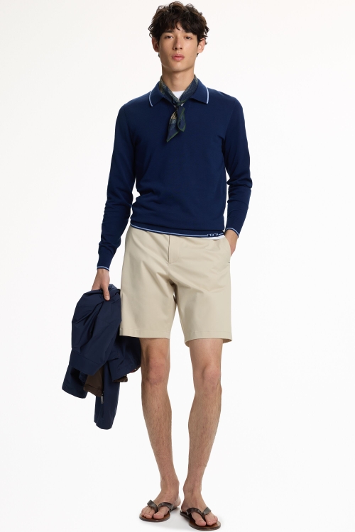 BERMUDA REGULAR FIT DE MICROSARGA STRETCH