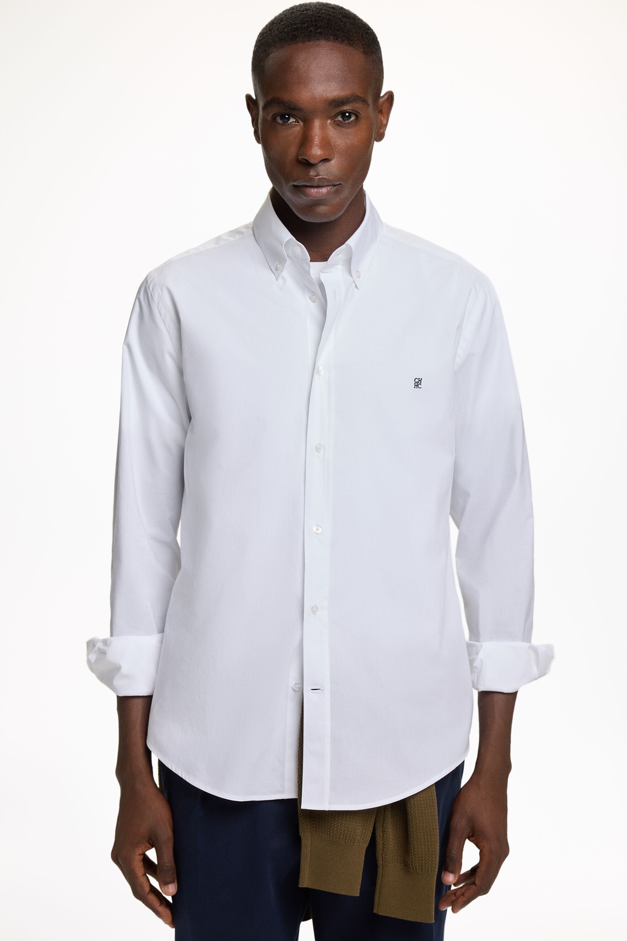Poplin Shirt white - CH Carolina Herrera United States Poplin Shirt white - CH Carolina Herrera United States