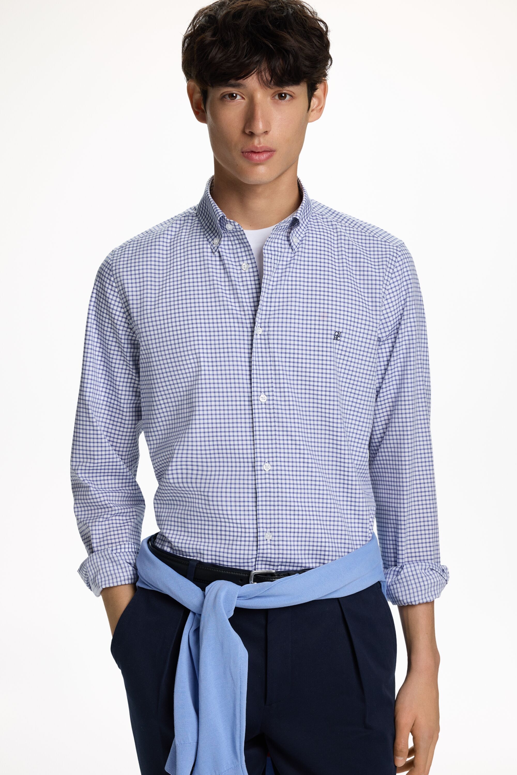 Checked Poplin Shirt