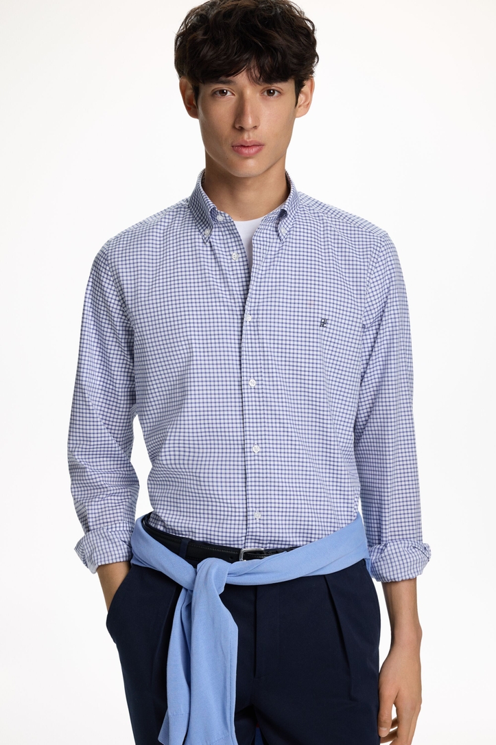 Checked Poplin Shirt