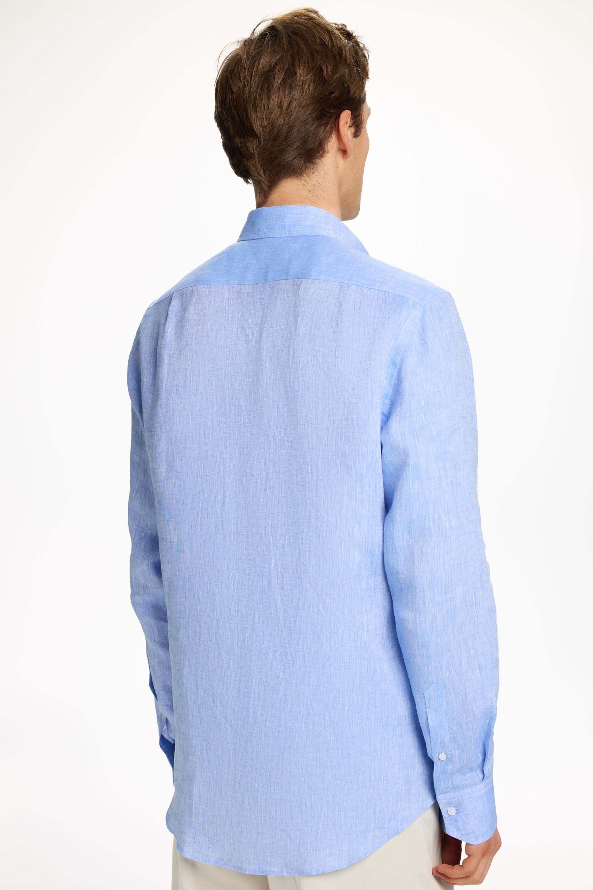 Linen Shirt sky blue - CH Carolina Herrera United States