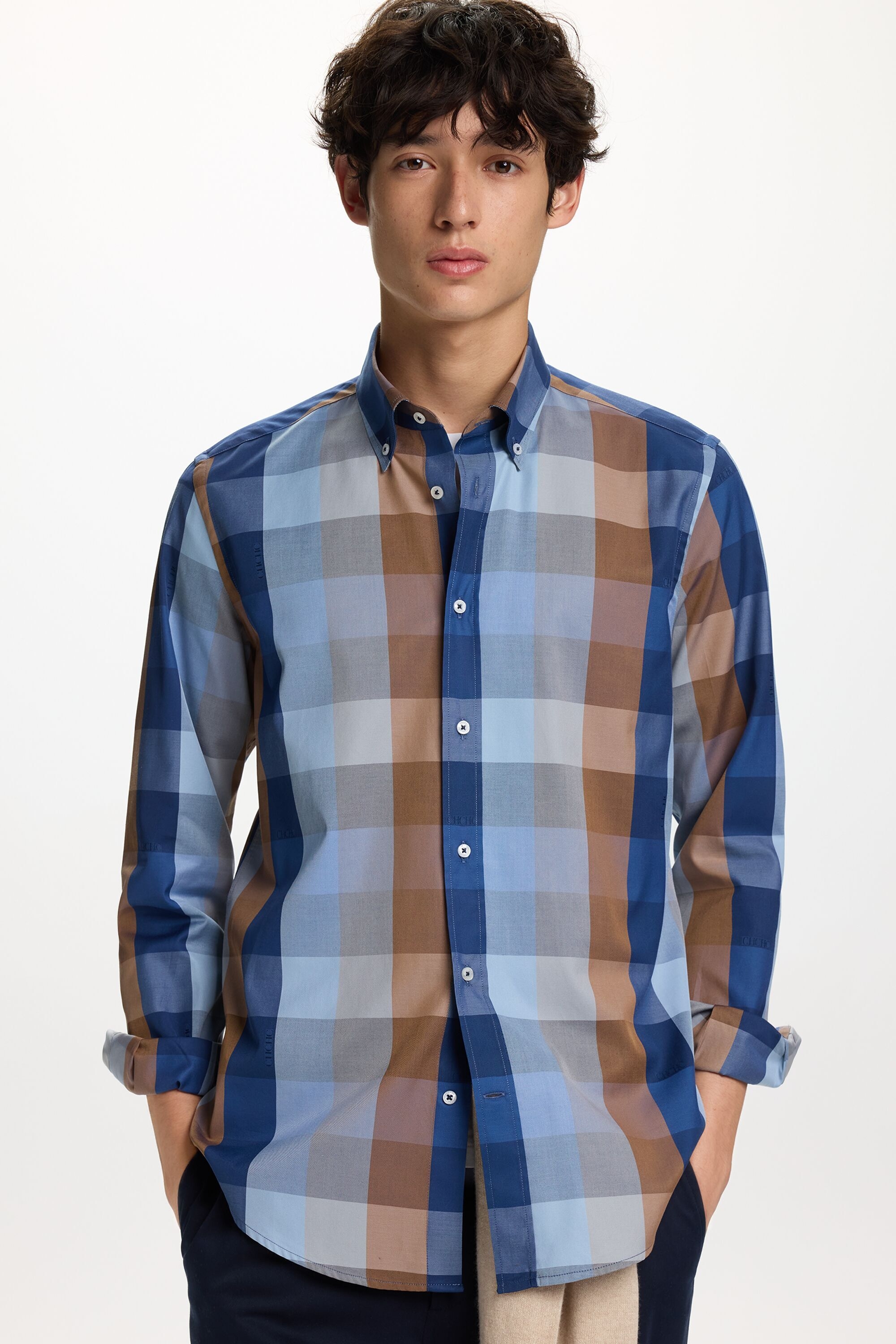 Checkered Twill Shirt