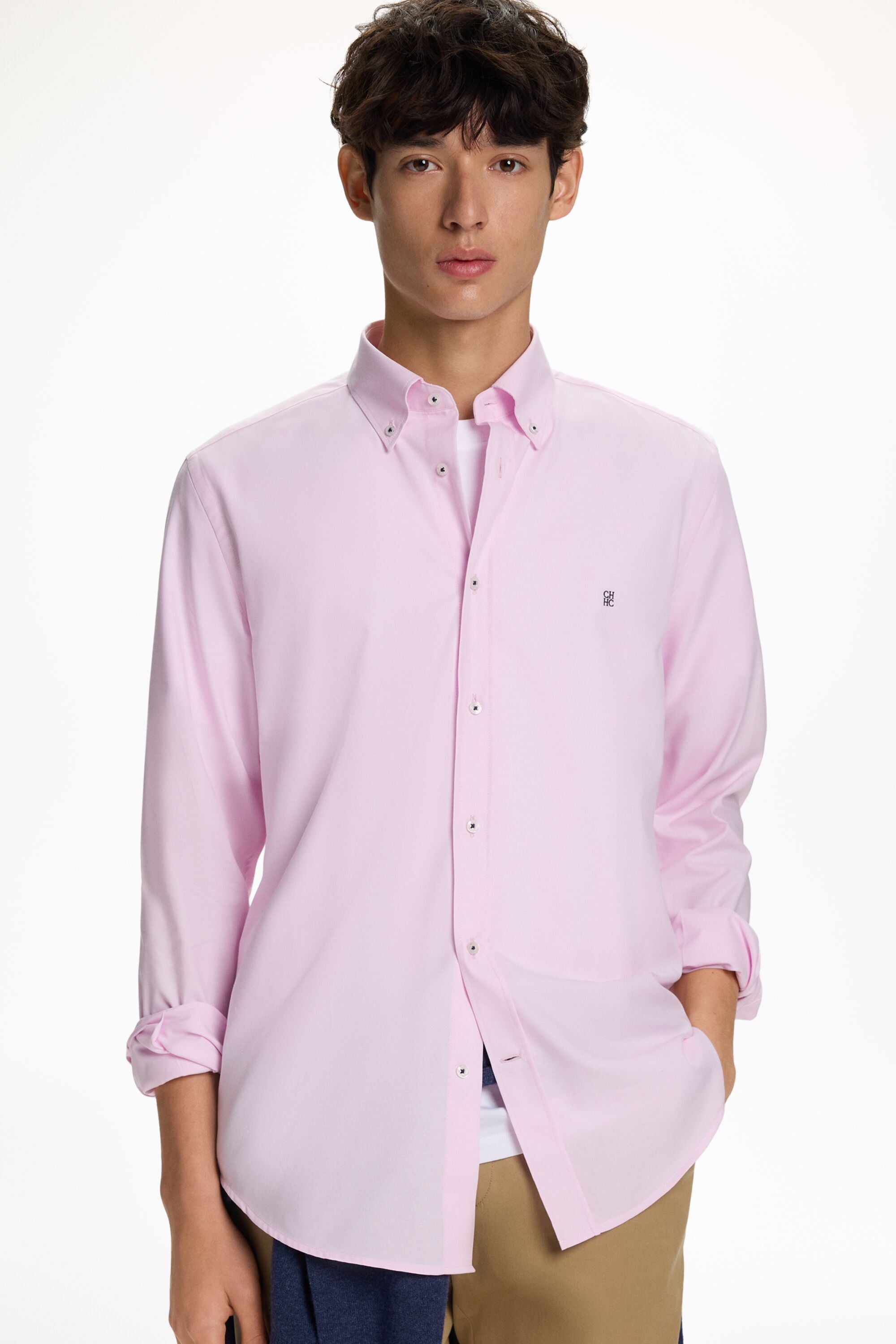 Oxford Shirt pink - CH Carolina Herrera United States