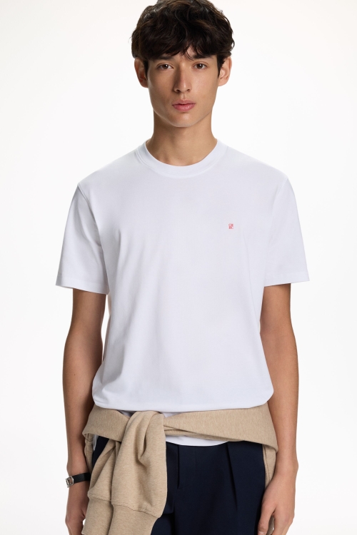 STRETCH-COTTON T-SHIRT