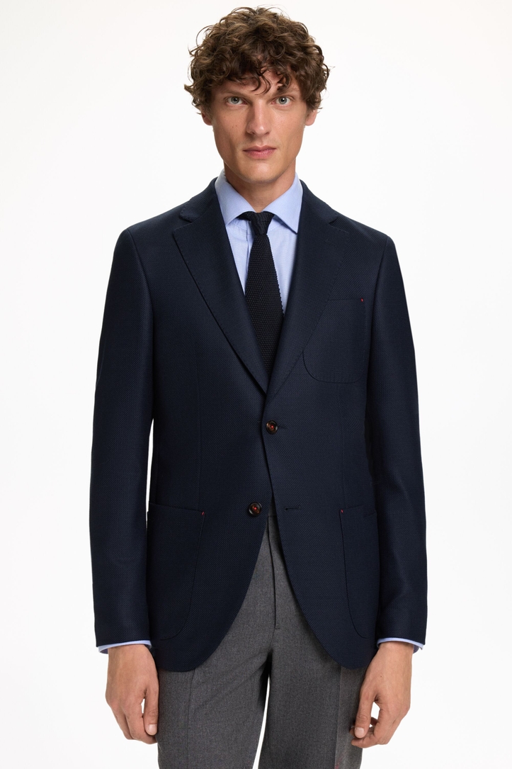 Wool Twill Relaxed Fit Jacket