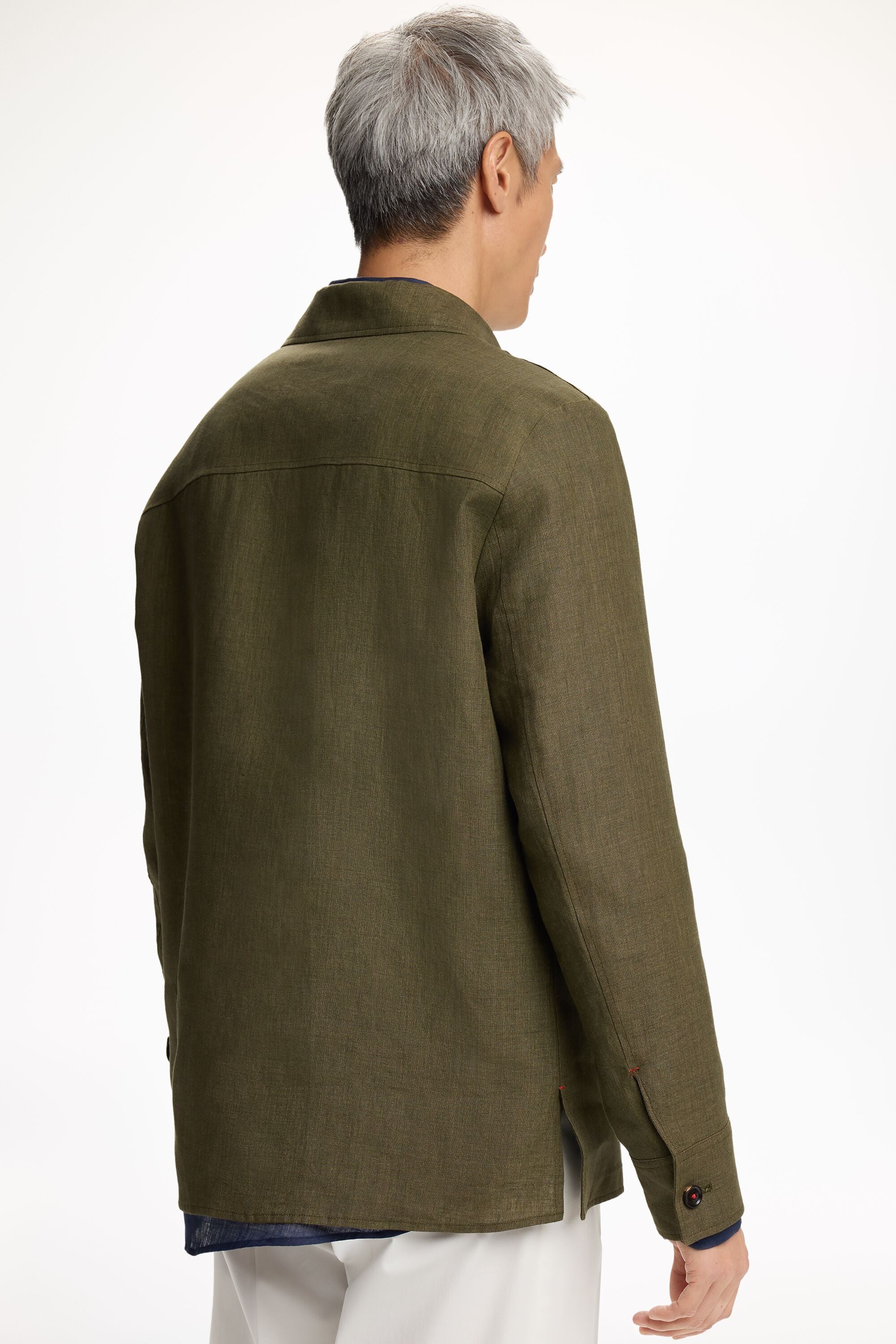 Linen Overshirt khaki - CH Carolina Herrera United States