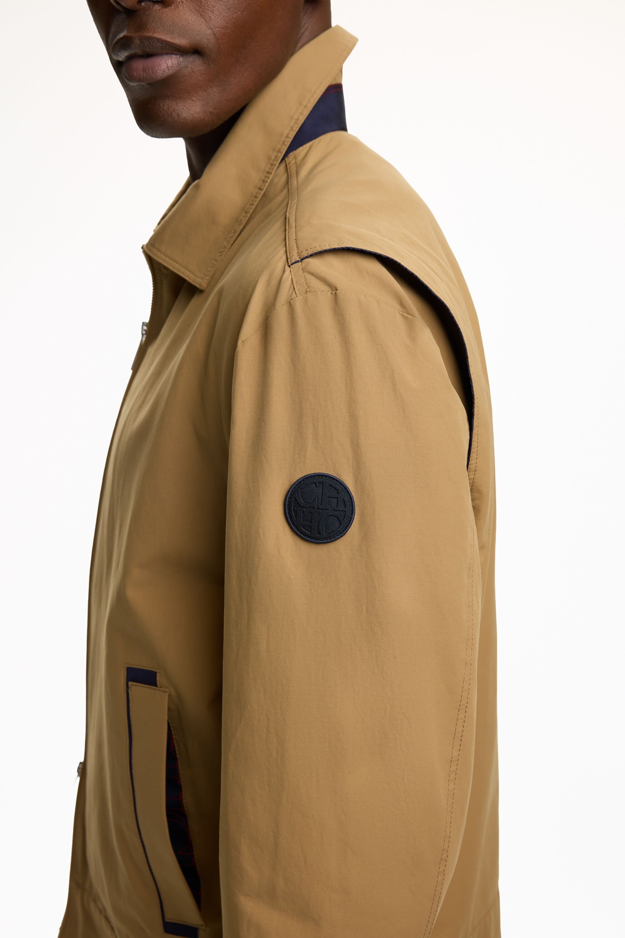 Technical Cotton Jacket camel - CH Carolina Herrera United States
