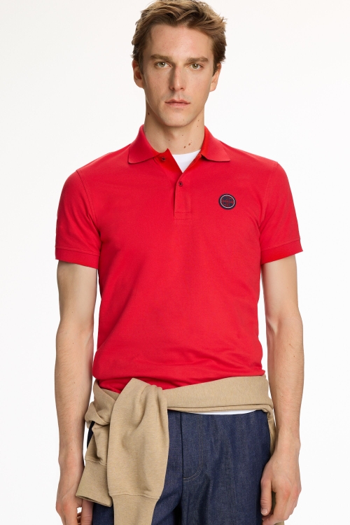 STRETCH PIQUÉ SLIM FIT POLO SHIRT