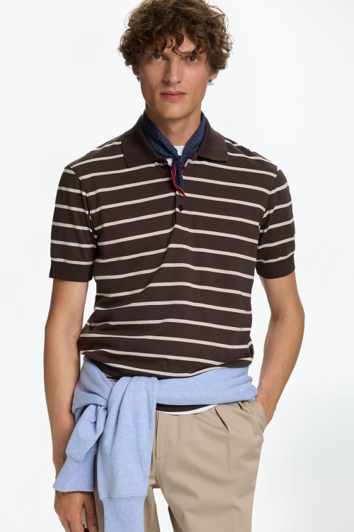 POLO DE JERSEY DE RAYAS