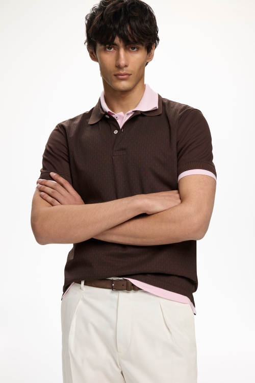 POLO DE PIQUÉ ESTAMPADO CH