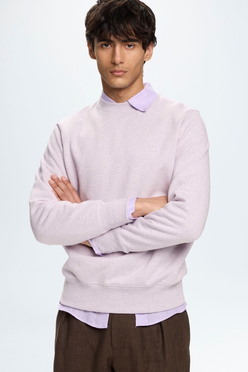 CH EMBOSSED MÉLANGE SWEATSHIRT