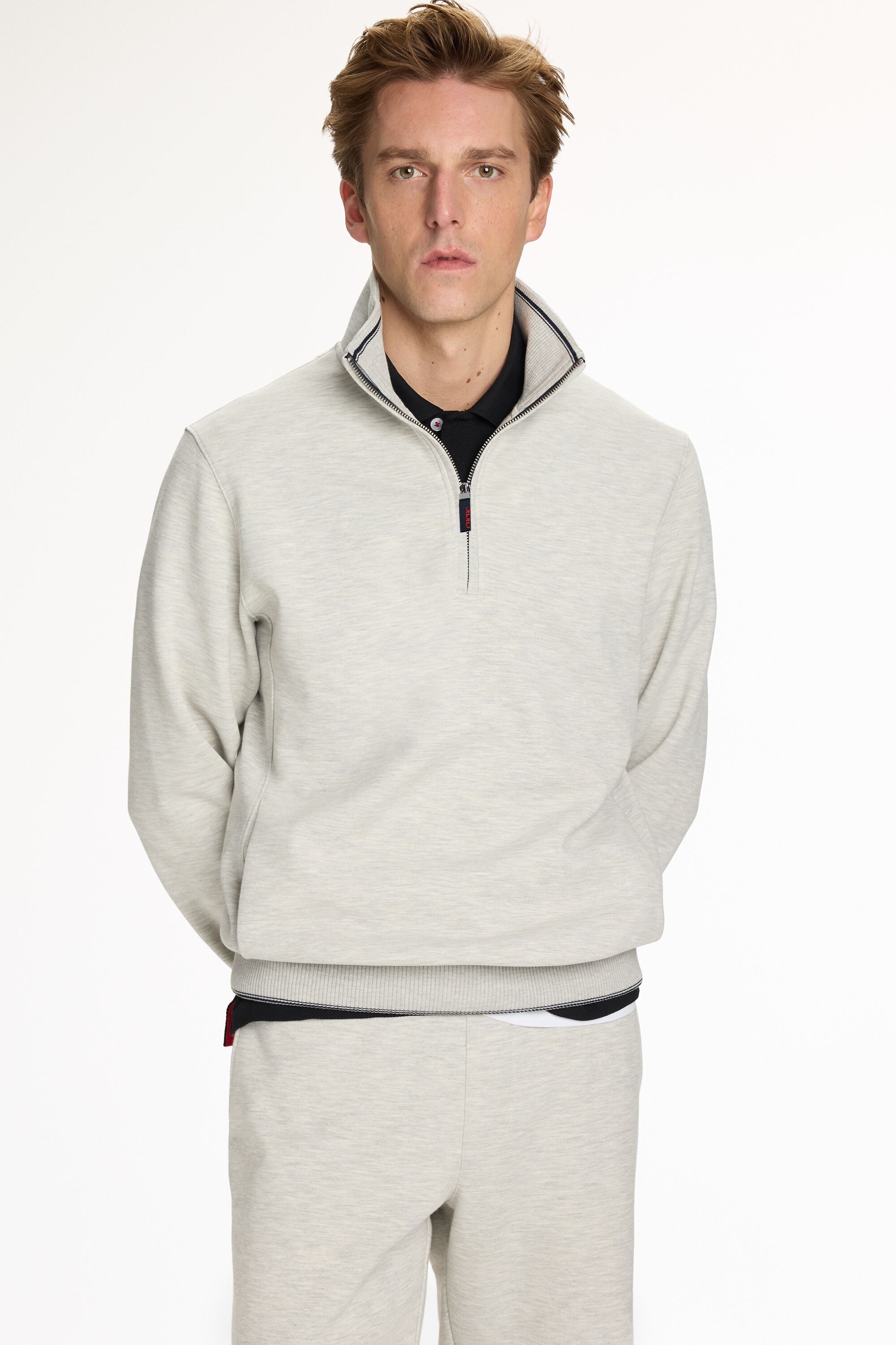 Technical Half-Zip Sweatshirt