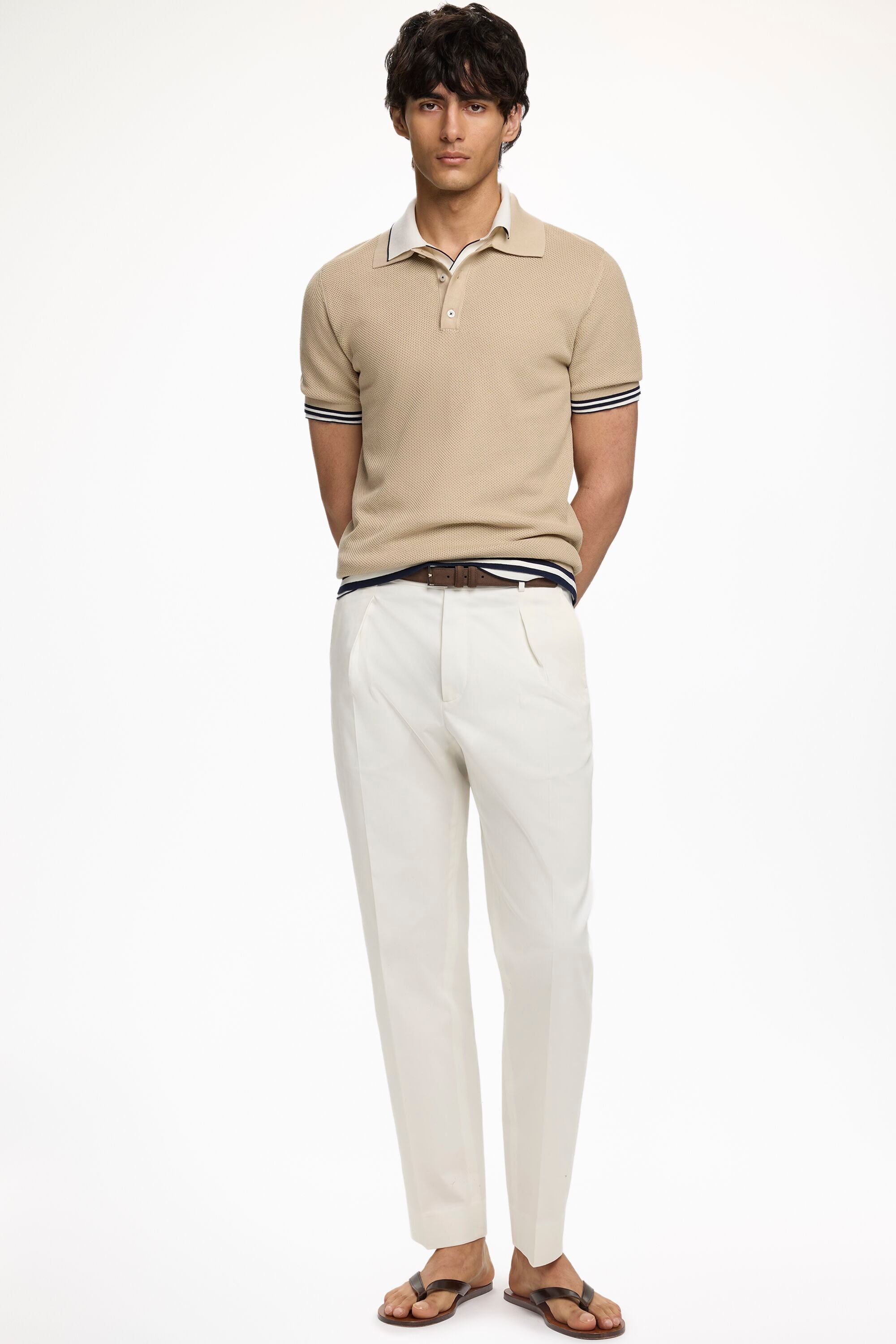 polo shirt and dress pants 40 Best Dress Pants For Men to Look like a Model