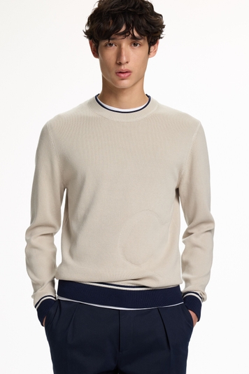 Rosetta Insignia Cotton Sweater