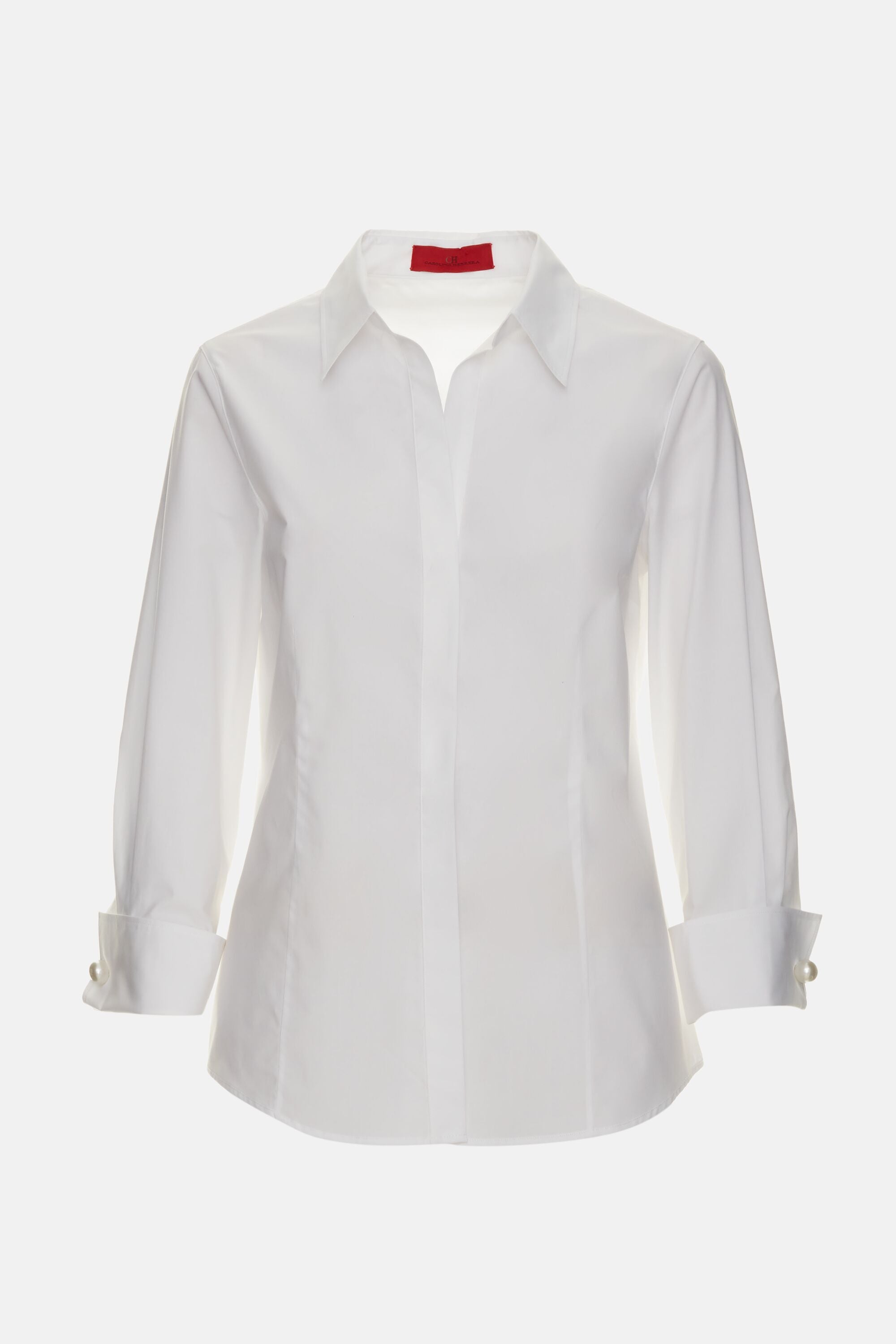 white dress shirt with cufflinks White French Cuff Shirts