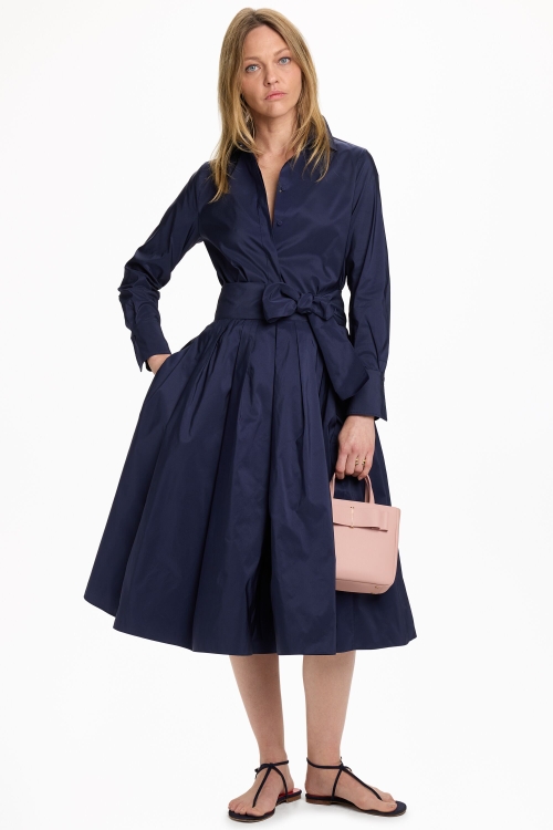 TAFFETA FITTED SHIRT