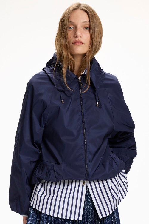 CHAQUETA BOMBER DE TAFETA