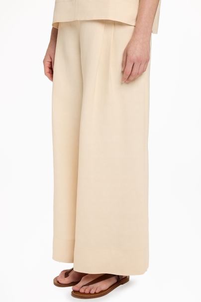 Linen Culottes - BEIGE