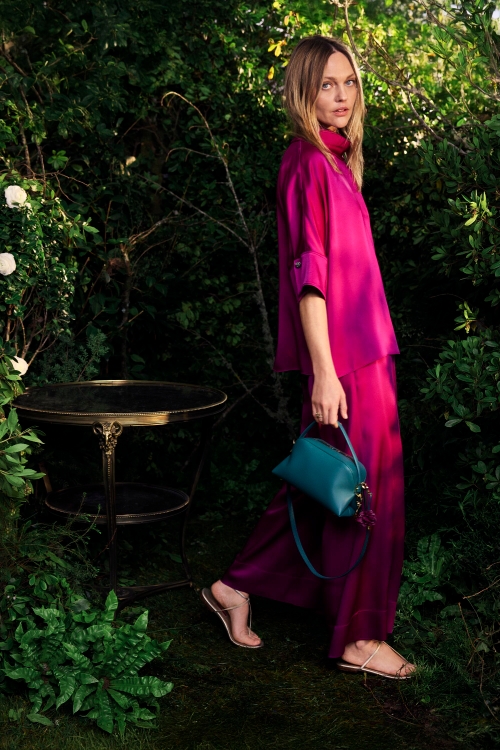 SATIN CREPÉ PALAZZO PANTS