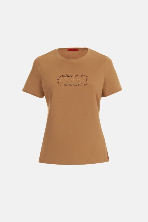 CH T-SHIRT WITH CRYSTALS
