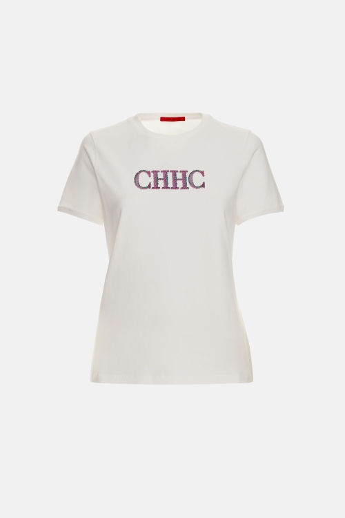 CH T-SHIRT WITH EMBROIDERY