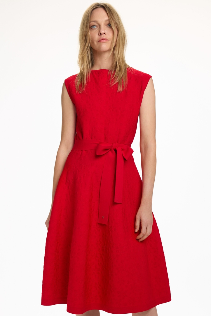 Jasmine Jacquard Knit Dress