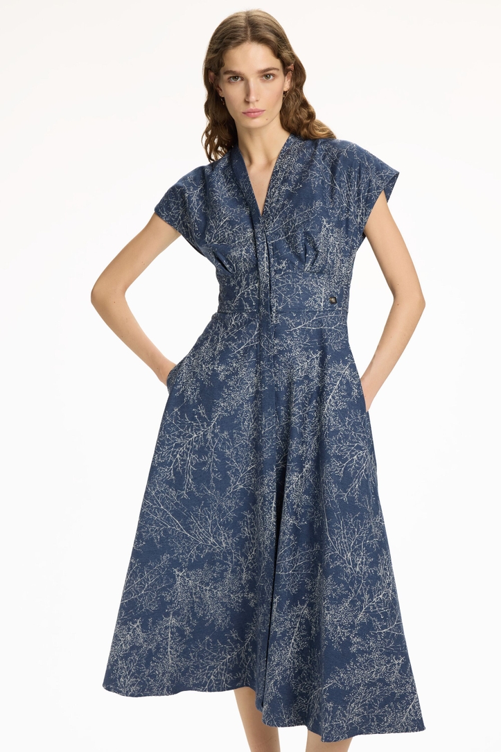 Vestido de Jacquard Sakura